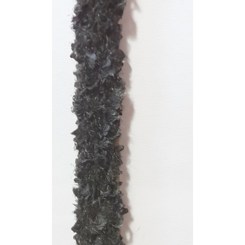 Těsnění skla 15x4 mm, typ 7226/5/0/0 - černé MALAGA      